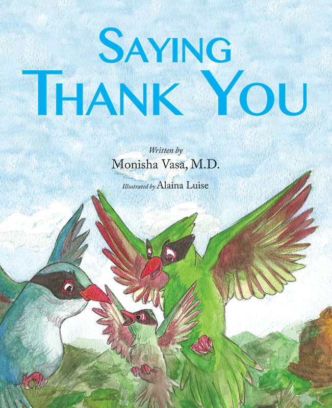 Spring Bookworm-Saying Thank You book cover-Chispa Magazine
